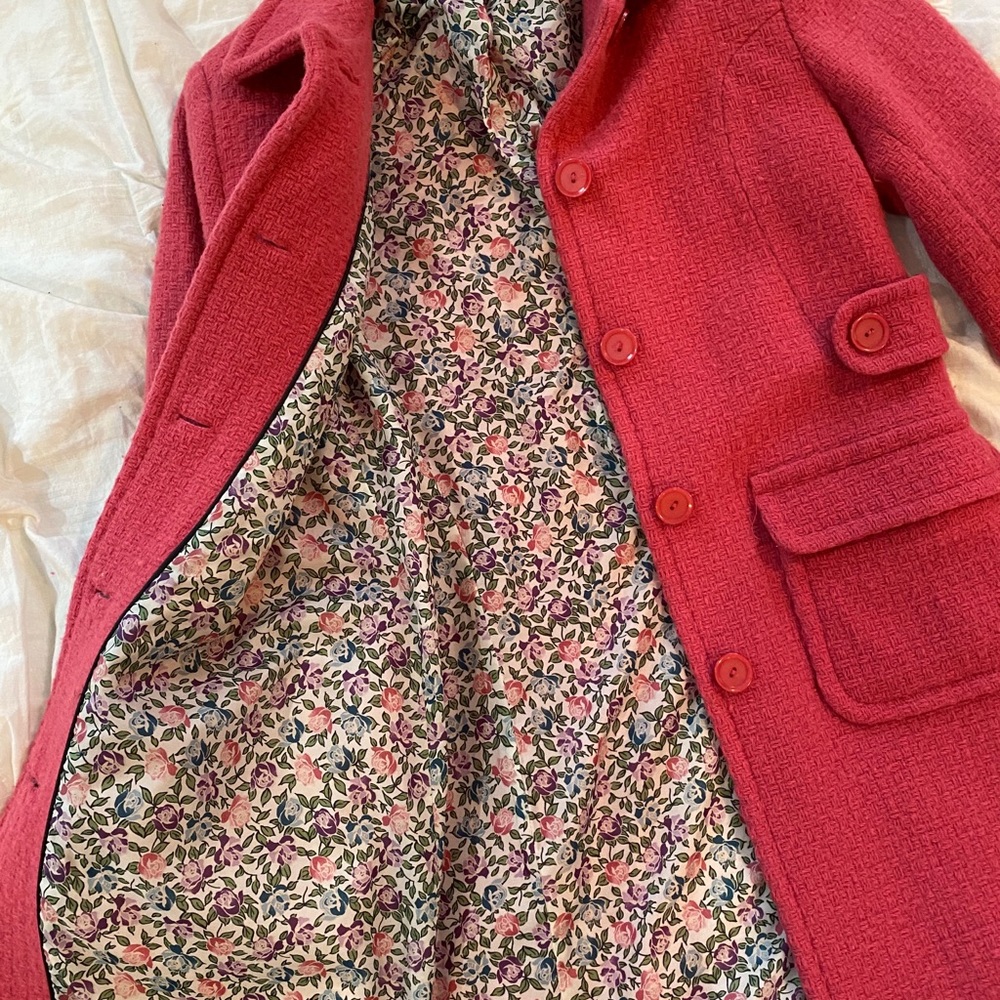 MODA International wool coat 6 tall